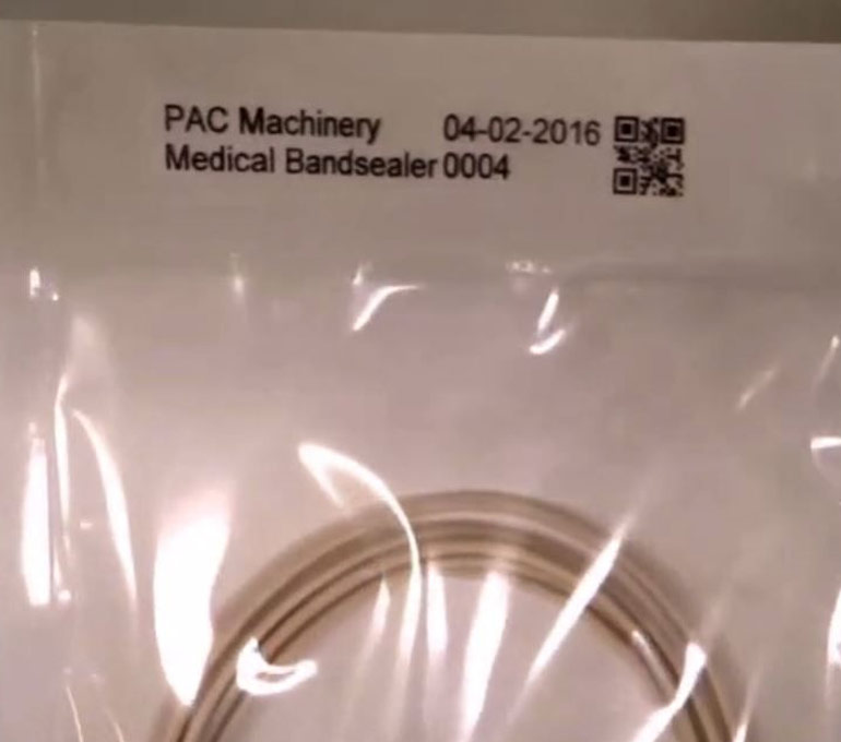 medical bandsealer imprint