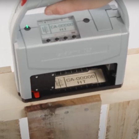 wood pallet marking