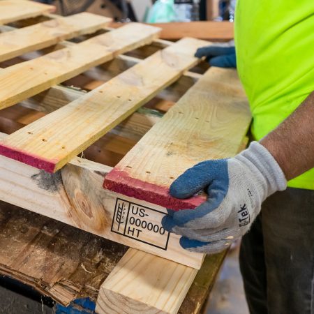 Wood Pallet IPPC Printing