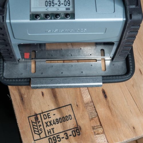 2in template on pallet